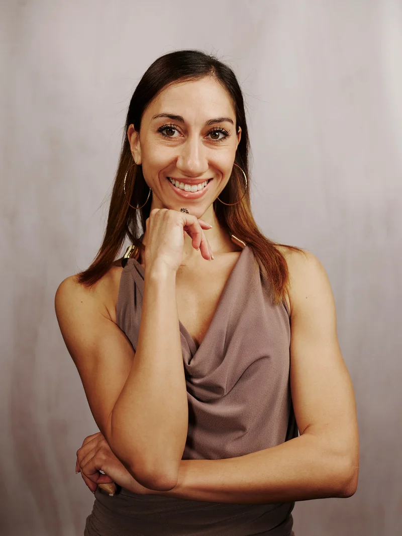 Portrait of Ioanna Avraam, photograph by Andreas Jakwerth