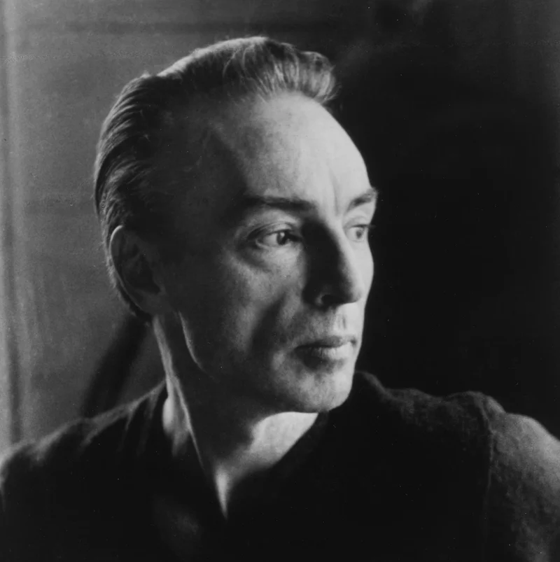 Portrait of George Balanchine, photograph by Tanaquil Le Clercq