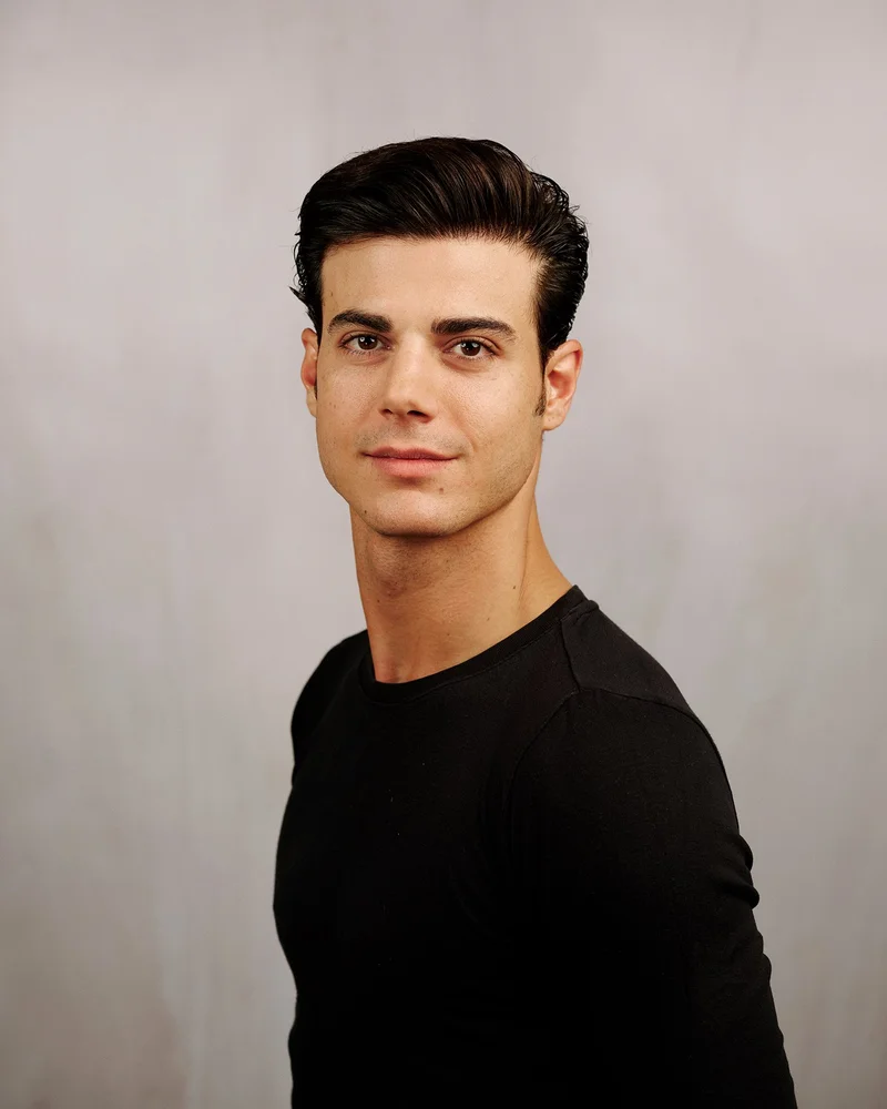 Portrait of Davide Dato, photograph by Andreas Jakwerth