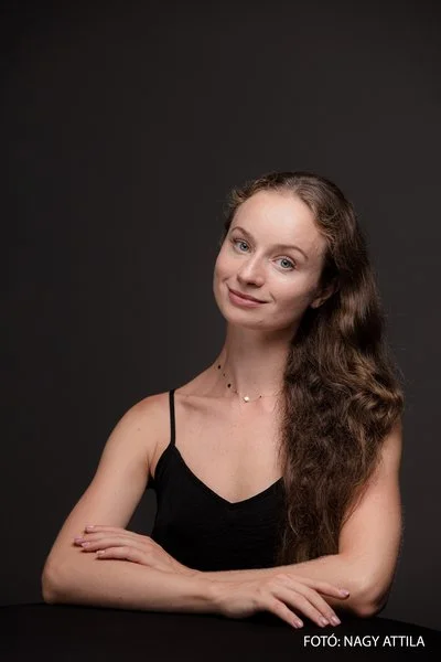 Portrait of Ellina Pohodnih, photograph by Attila Nagy