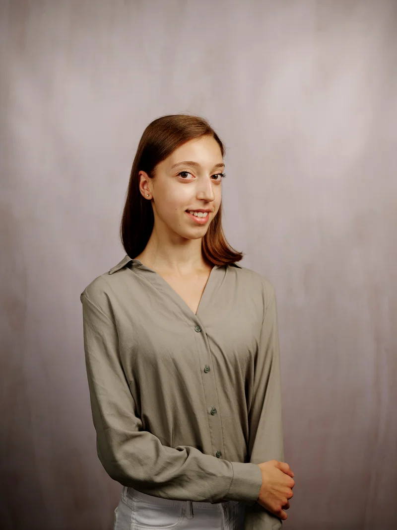 Portrait of Gaia Fredianelli, photograph by Andreas Jakwerth
