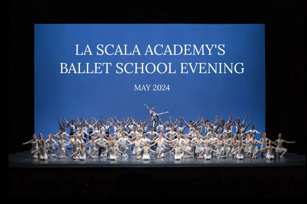 La Scala Academy’s Ballet School Evening — dancers on stage