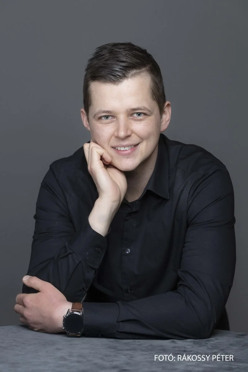 Portrait of Gergely Lukács, photograph by Péter Rákossy