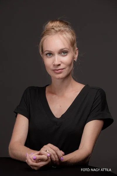Portrait of Tatyjana Melnyik, photograph by Attila Nagy